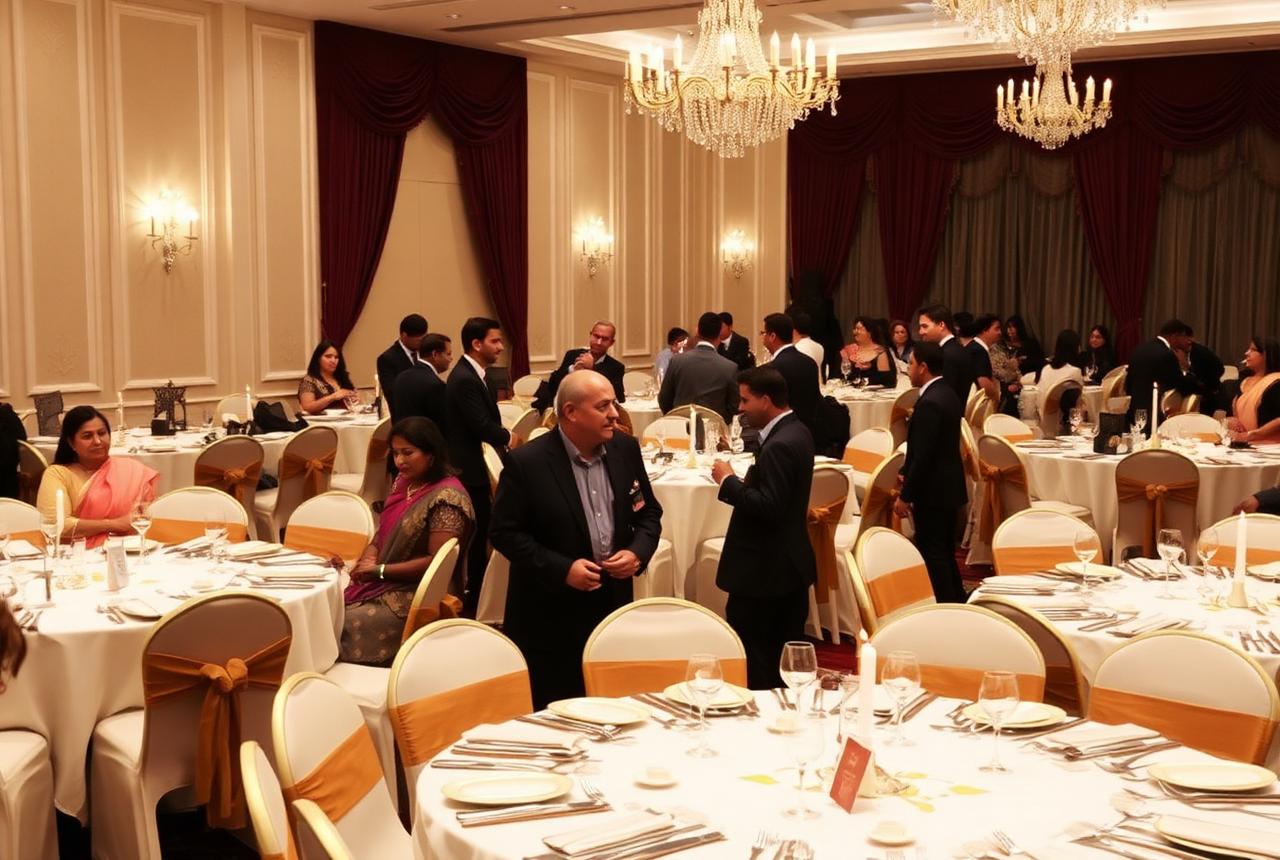 Families meeting at a private Ismat Shaadi Services gathering
